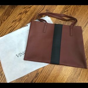 Fabfitfun Vince Camuto Brown Tote